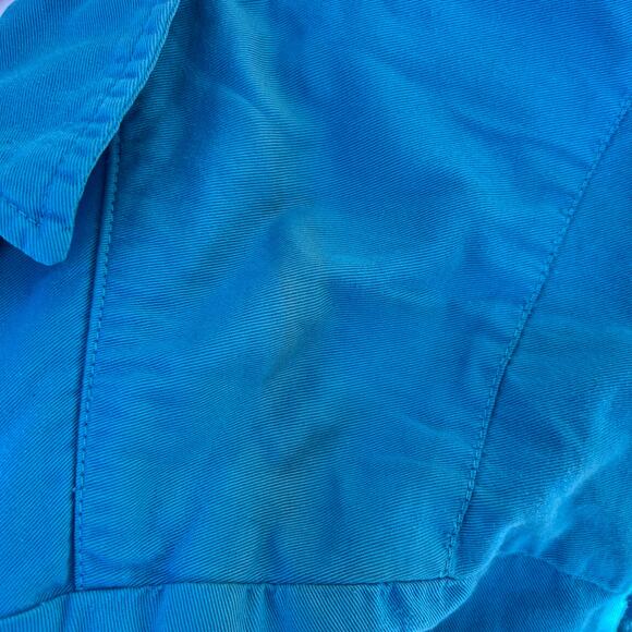 H Bar C California Ranchwear Western Shirt Men Medium Blue Pearl Snap Vintage - Picture 9 of 10